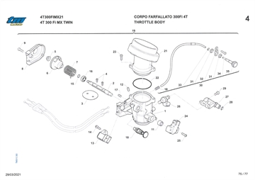 Karburator CT-4T-F08294